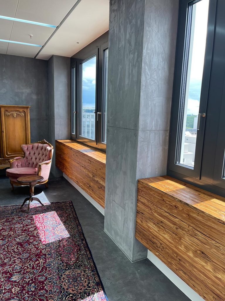 Innenausbau Büroräume WISAG 02